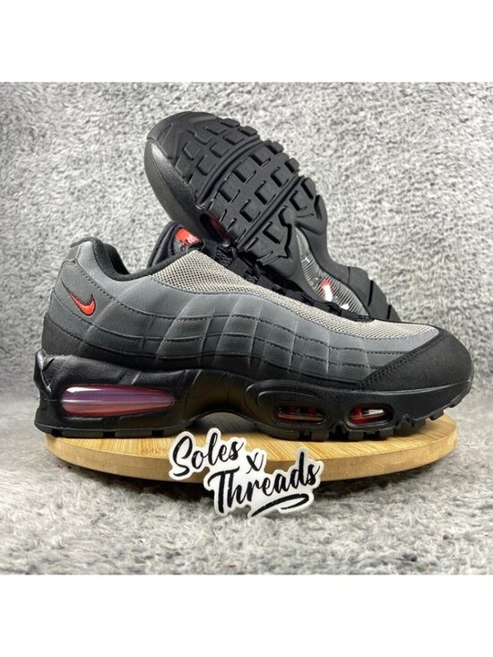 Nike Air Max 95 OG Big bubble Black Bright Crimson Size 9.5 Men IH4457-002 main image 4